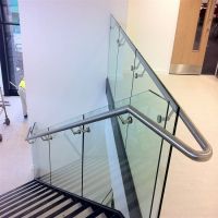 Stainless Steel Glass Indoor Handrail for Stairs