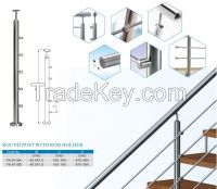 stainless steel rod baluster and balustrade