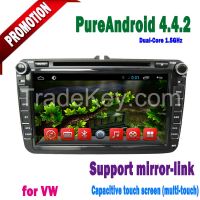 8" touch screen car auto radio dvd player for VW/Skoda 2006-2012