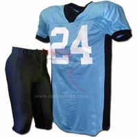 Polyester Spandex Custom Sublimated american football uniform