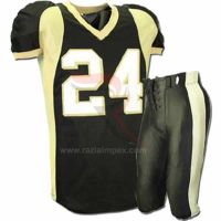 sublimated American football uniform