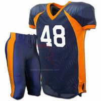sublimated custom american football uniform
