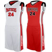 2016 Latest design customized youth basketball uniform