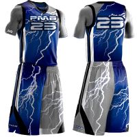 custom design sublimated basketball jersey