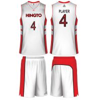 2016 newest design top style basketball uniform