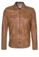 Manufacturer price custom men Leather Jacket