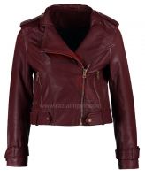 Women's goat suede Leather jacket