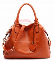 Custom newest fashion genuine leather womens handbag