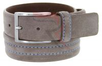 New Stylish Embossing Leather Men Belt With Pin Buckle