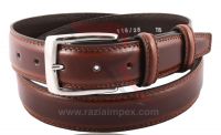 Pure genuine leather belt