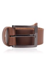 Genuine leather belt for men