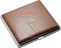 Custom PU leather cigarette case