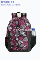 New fashion print student laptop backpack
