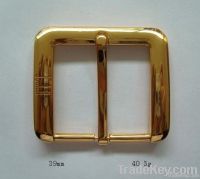 gold pin buckle
