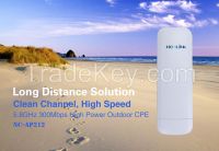 NC-AP212 is an 5.8G High Power Wireless outdoor CPE