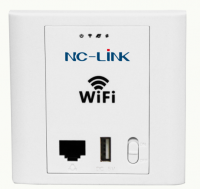 NC-AP233 300Mbps wall mount AP, support 24V Passive PoE