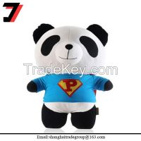 Plush toys! China's national treasure, Personality plush toys, Superman panda doll