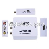 Mini AV to HDMI Converters Composite Input to HDMI 1080P