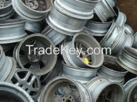 Clean Aluminium Wheels Scrap