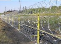 Razor Barbed Wire use for borders.