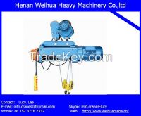 Well known brand Electric Hoist from HENAN WEIHUA