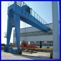 10 Ton Semi Gantry Crane With Electric Hoist