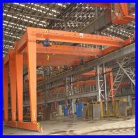 20 Ton Semi Gantry Crane With Electric Hoist