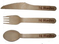 wooden disposable cutlery