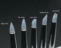 Eeesa 5Pcs Nail Art Silicone Tools Sculpture Pen for Carving Craft Polish Nail Gel Art Manicure Tool