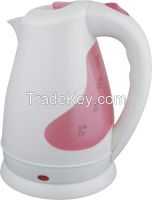 Red color Cordless cheap plastic electric kettle