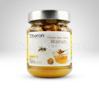 Bee Honey with walnuts