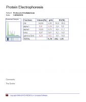 Electrophoresis analyzer software (Hscan)