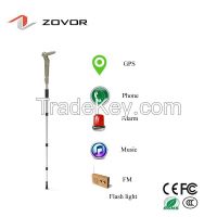 201 new walking stick, walking cane, hiking stick for old pople with GPS