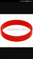 Silicon Rubber Wrist Bands