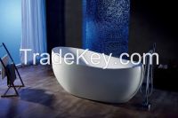 Contemporary acrylic bathtub
