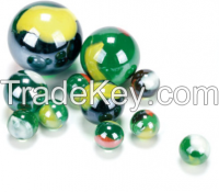 round glass marbles