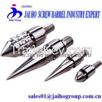 Screw assembly parts, screw barrel parts for injection and extruder machines