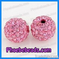 Clay Crystal Pave Bead