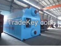Double Drum Chain-grate Coal-fired Hot Water Boiler