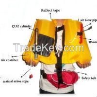 inflatable waist bag life jacket