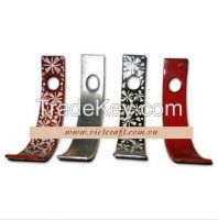 lacquer wine bottle holder eggshell inlaid