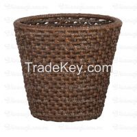 rattan basket, laundry basket hotel accessory handmade in Vietnam