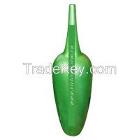 lacquer vase handmade in Vietnam green color nice design high quality lacquer vase