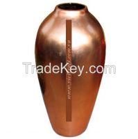 lacquer vase handmade in Vietnam gold silver metallic nice design high quality lacquer vase