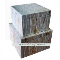 lacquer box high quality jewelry box handmade in Vietnam home decoration square shape