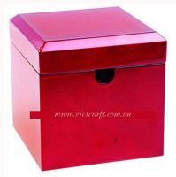 lacquer box jewelry box handmade in Vietnam wholesale lacquer box red color