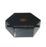 lacquer box jewelry box handmade in Vietnam wholesale lacquer box black block color