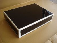 lacquer box high quality jewelry box handmade in Vietnam home decoration black color with line