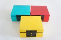 lacquer box jewelry box handmade in Vietnam multi color wholesale lacquer box mdf wood