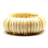horn bracelet horn handmade in Vietnam multi design cheap wholesale price white color